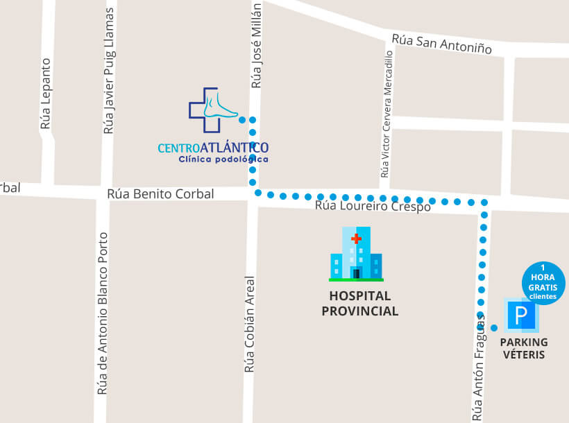 Mapa Centro Atlántico